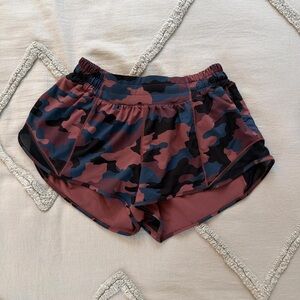 Lululemon Camo Print Women's Shorts